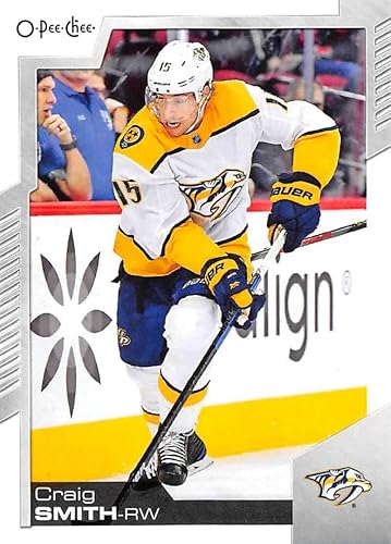 Miniatura 1 de 2020-21 O-Pee-Chee #254 Craig Smith Nashville Predators Hockey Card