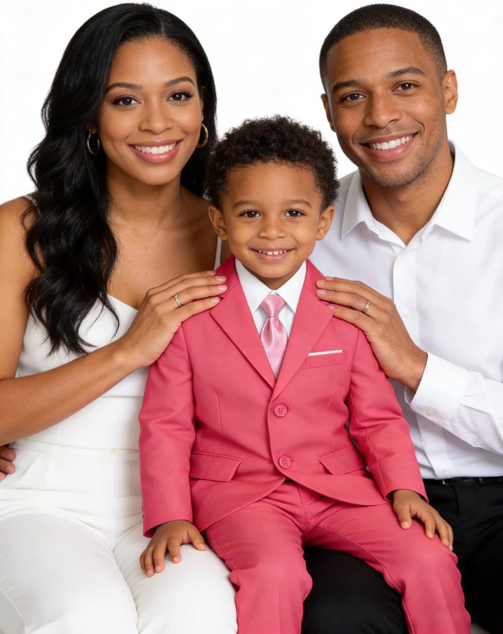 Baby Boys' Suits 5-Piece Formal Suit Set Toddler Boy Ring Bearer Outfit for Weddings - Image 2