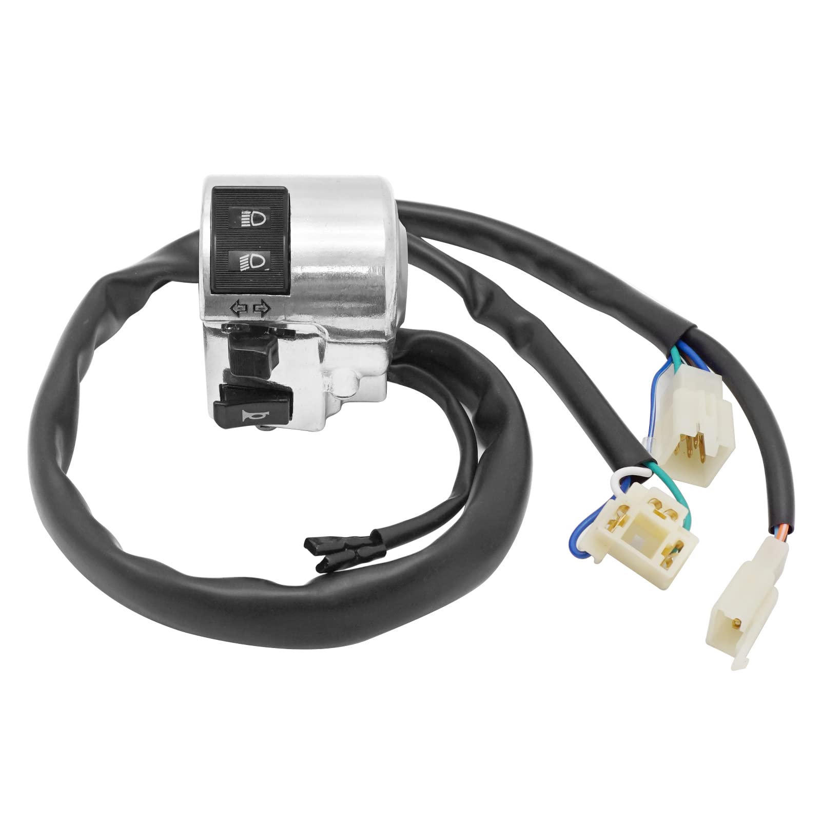 Amazon.com: Left Control Switch Turn Signal Horn Headlight for
