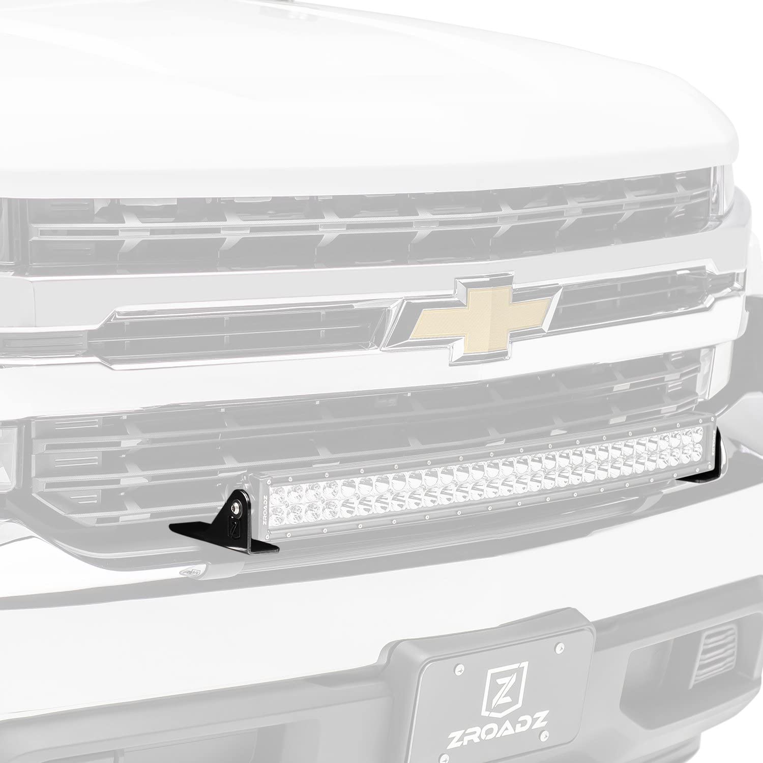 Buy 20192021 Chevrolet Silverado 1500 Front Bumper Top LED Bracket to