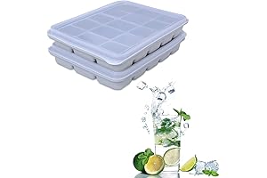 15 Baby Food Silicone Mold Ice Cube Trays