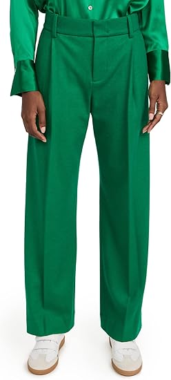 Vince Women's Cozy Wool Tailored Wide Leg Pants
