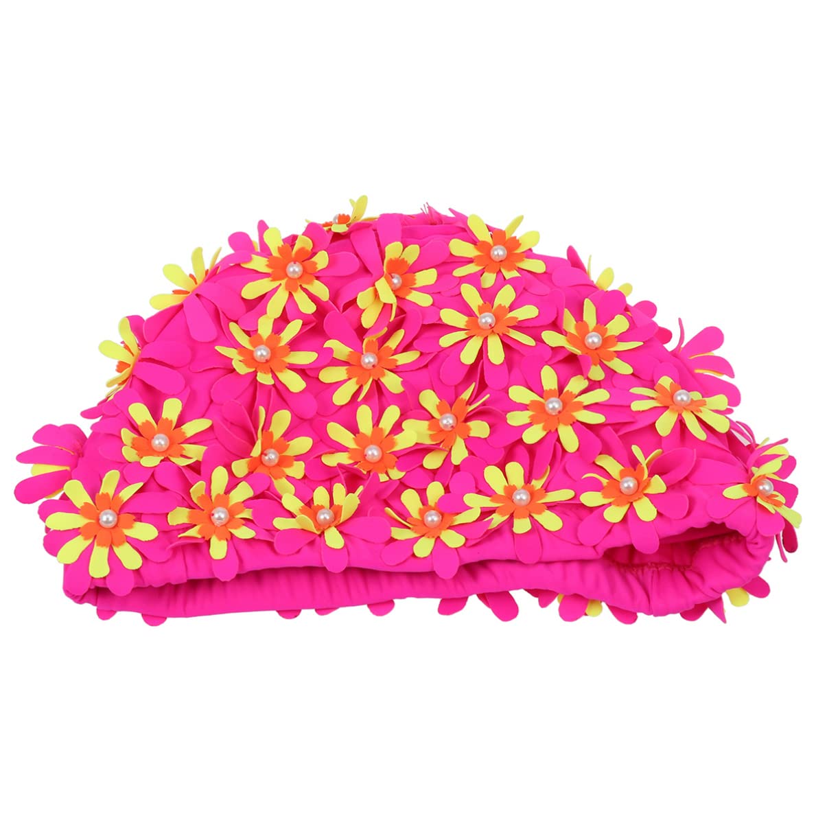 BESPORTBLE 3pezzi Cappellino Protezione Per Orecchie Design e Traspirante Rosa Per Piscina e