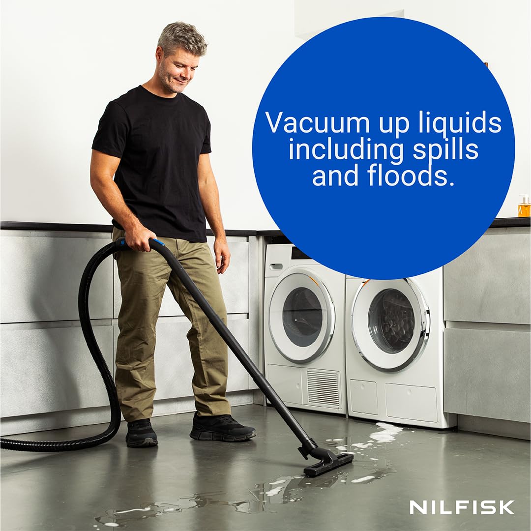 Nilfisk Multi I 12 Aspiratore Solidi e Liquidi Edizione fai da te (1100W)