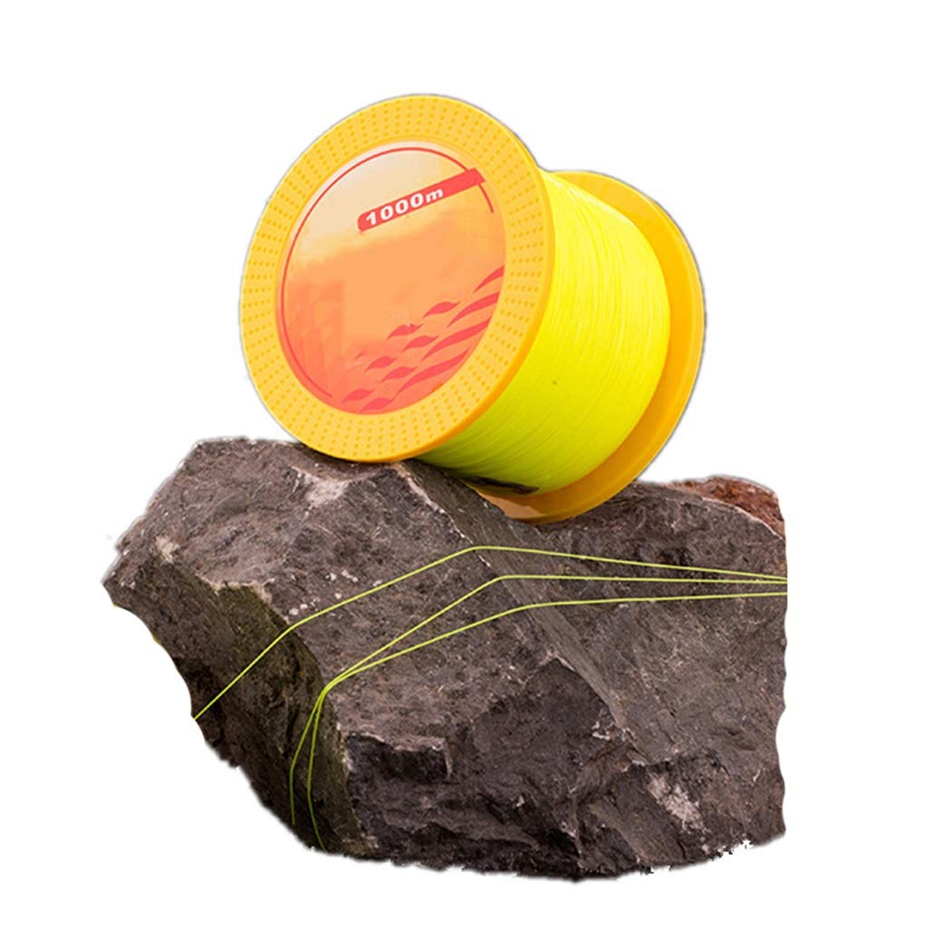 Żyłka wędkarska, super mocna żyłka wędkarska PE 1000 jardów średnica 0,148 mm - 0,5 mm, super odporność na ścieranie niska rozciągliwość łatwe odlewanie seria wędkarska odporna na ścieranie plecione linie