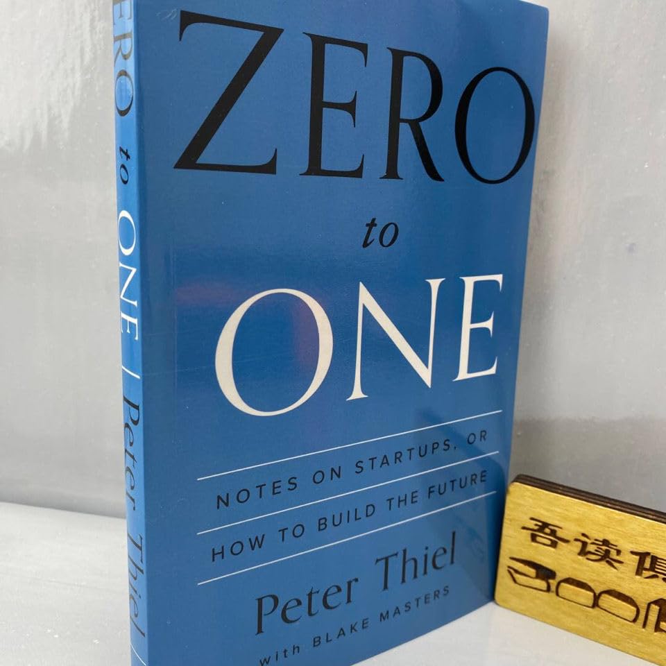 Zero to One How to create future entrepreneurial notes English literature books