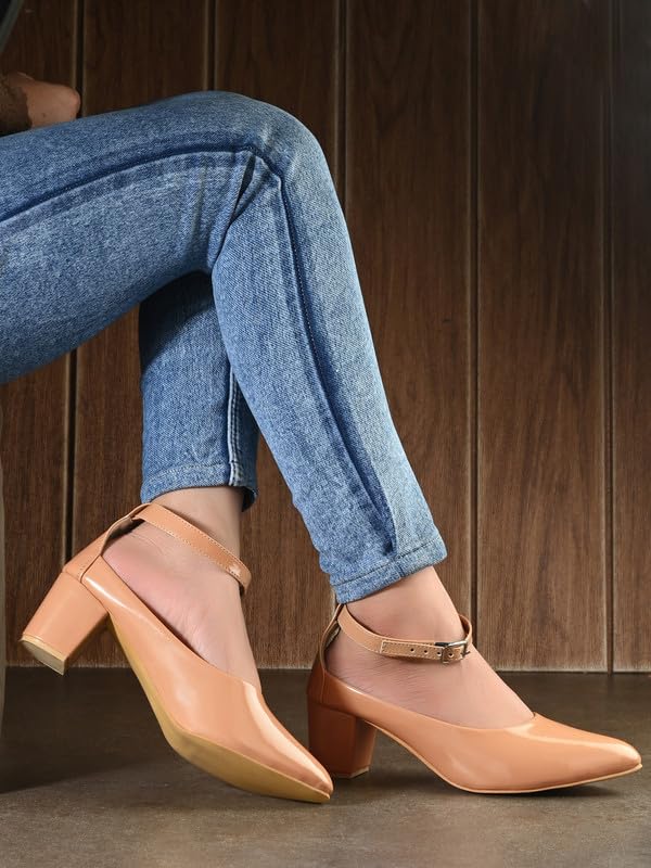Image of Karaddi Bellies for Women Ladies and Girls Wedge Pumps Daily Use Collage Office