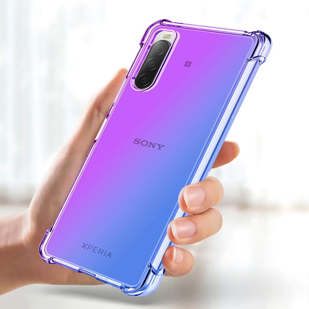 JIAFEI Handyhülle Für Sony Xperia 10 II – Gradient Design Mit Airbag-Schutz