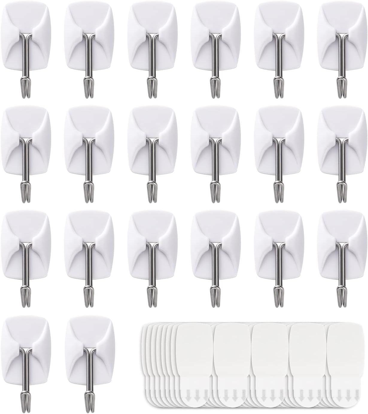 Command CL06710NA Plastic Small Wire, 10 Hooks, 12 StripsEasy to Open