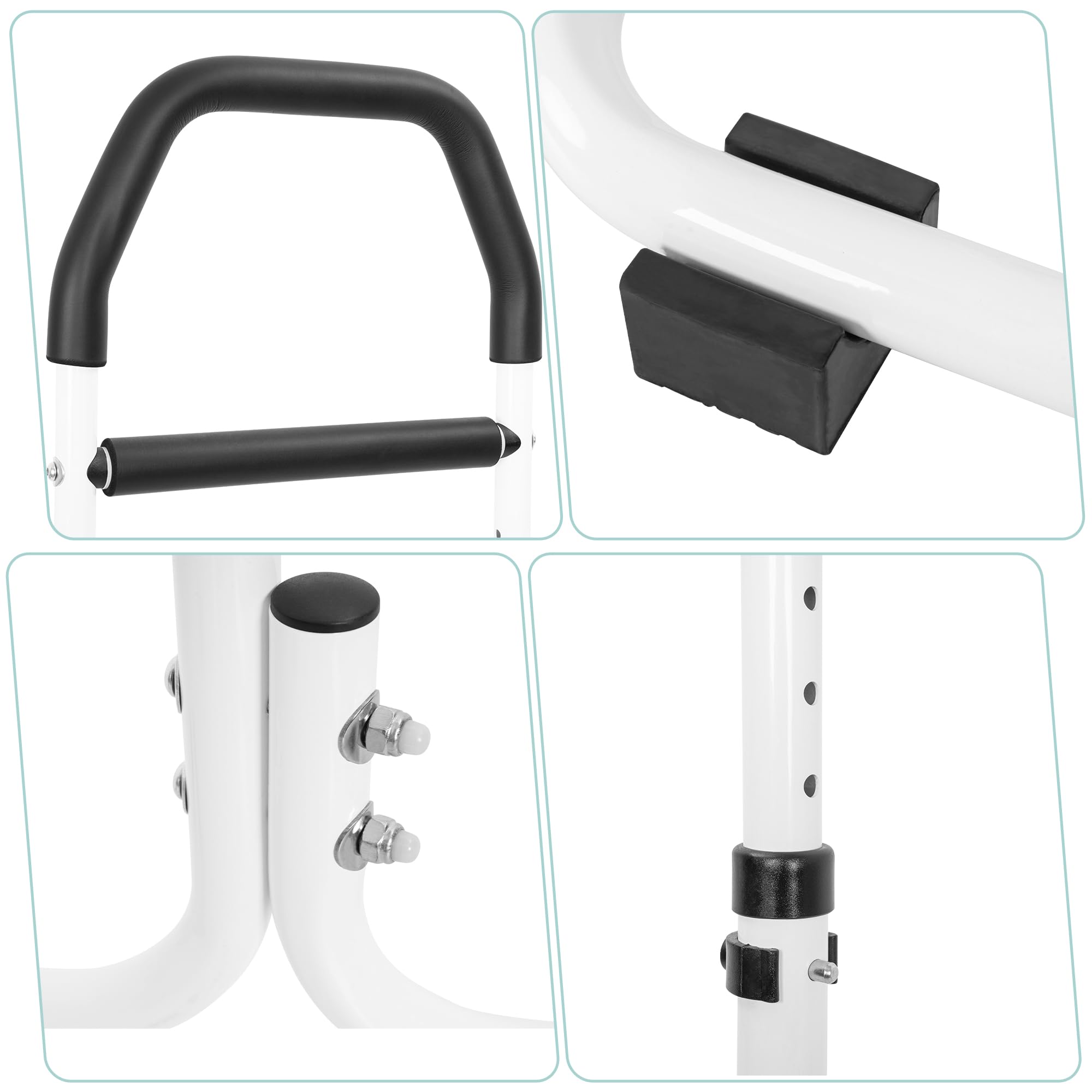 Asistente de asiento para personas mayores para personas mayores del sofá, ayuda para levantarse del sofá, cama, inodoro, caminar, 5 niveles de altura ajustable, diseño ergonómico en forma de H