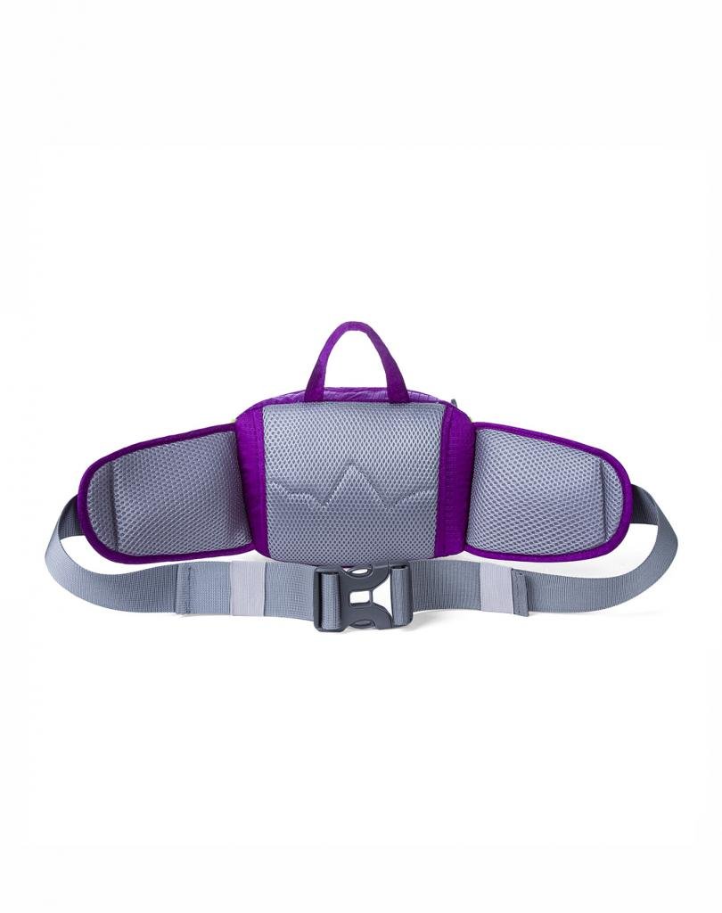 Makino uomo/donna multifunzionale impermeabile marsupio con porta bottiglia per campeggio, ciclismo, viaggi 5541, Uomo donna, Violet