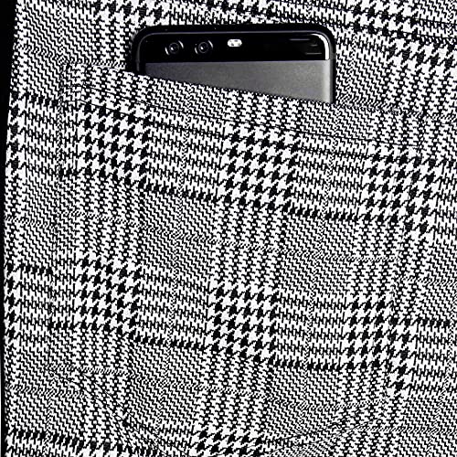 GTHTTT Pantaloni Skinny Slim Fit Strisce Laterali