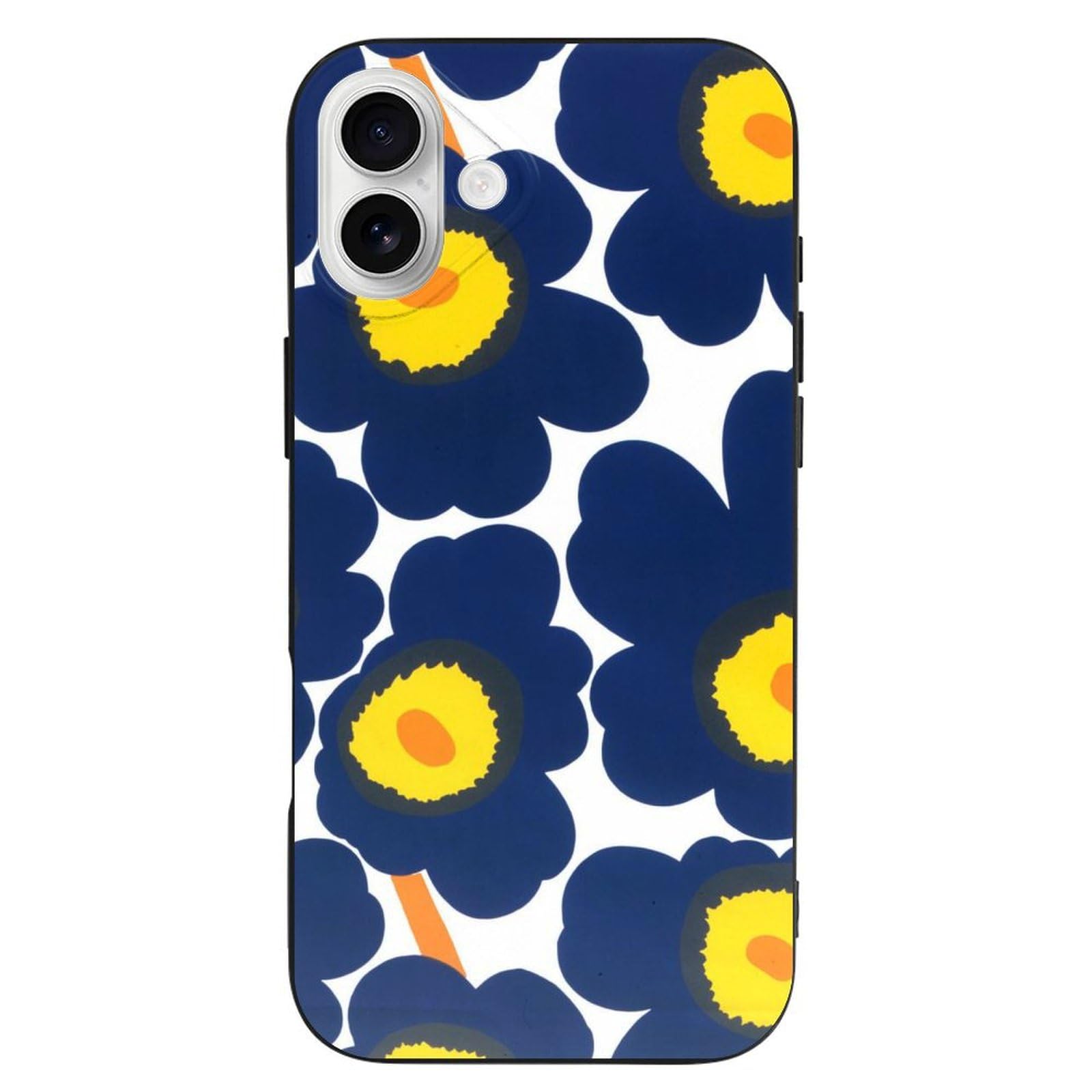 Amazon.co.jp: BOBYK iPhone16 ケース マリメッコ 花柄 スマホケース