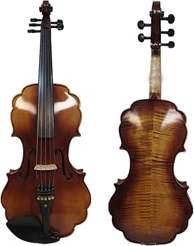 Amazon | スターターバイオリン 5弦 16インチ ヴィオラ、学生向けの