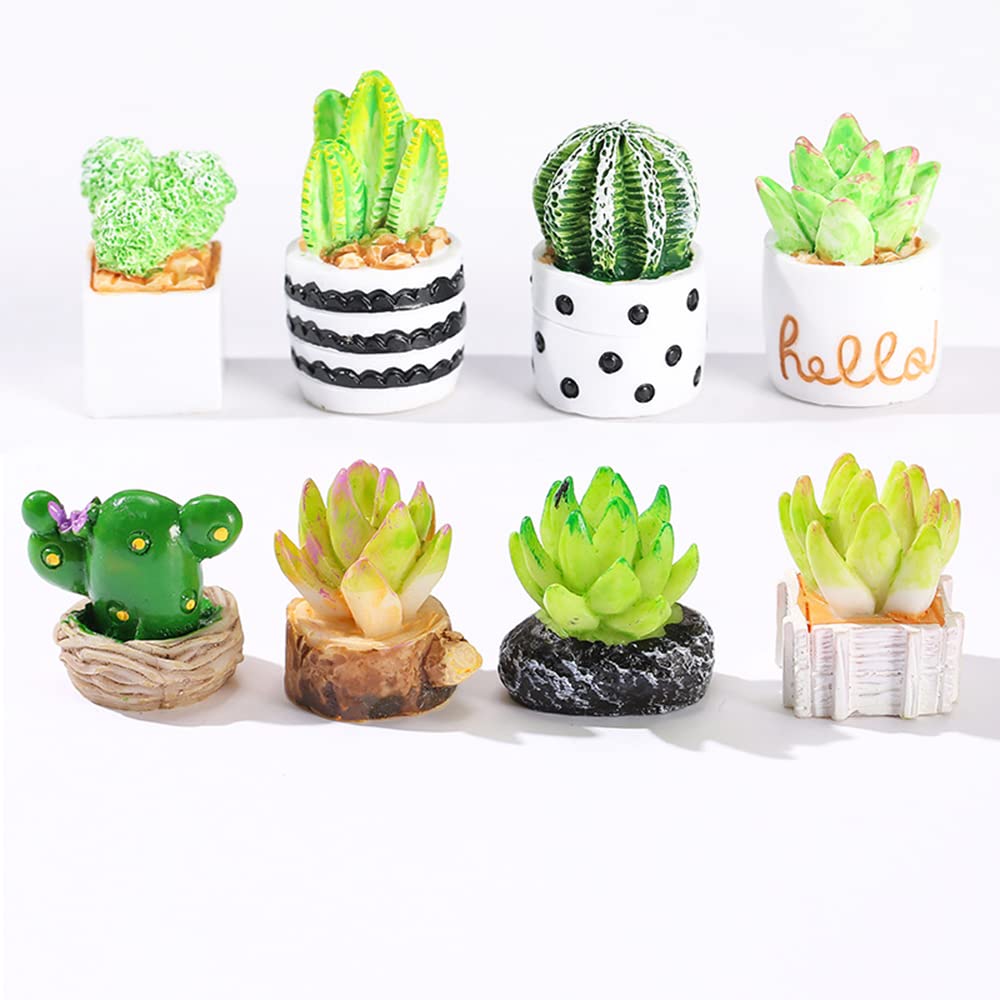 cobee Miniatuur Poppenhuis Plant Set, 14 Stuks Poppenhuis Bonsai Plant