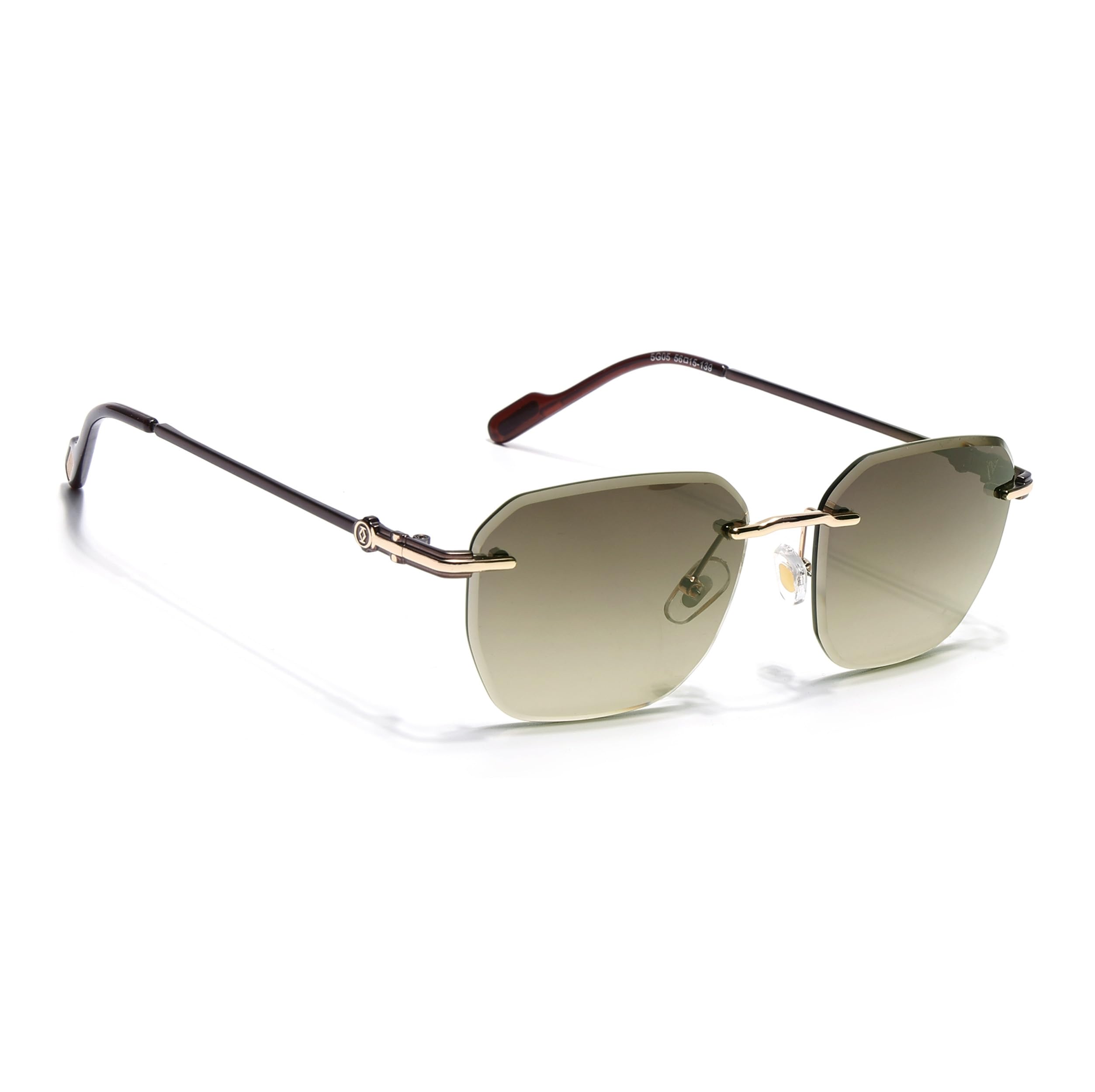 voyage UV Protected Rimless Sunglasses for Men & Women-picture-15