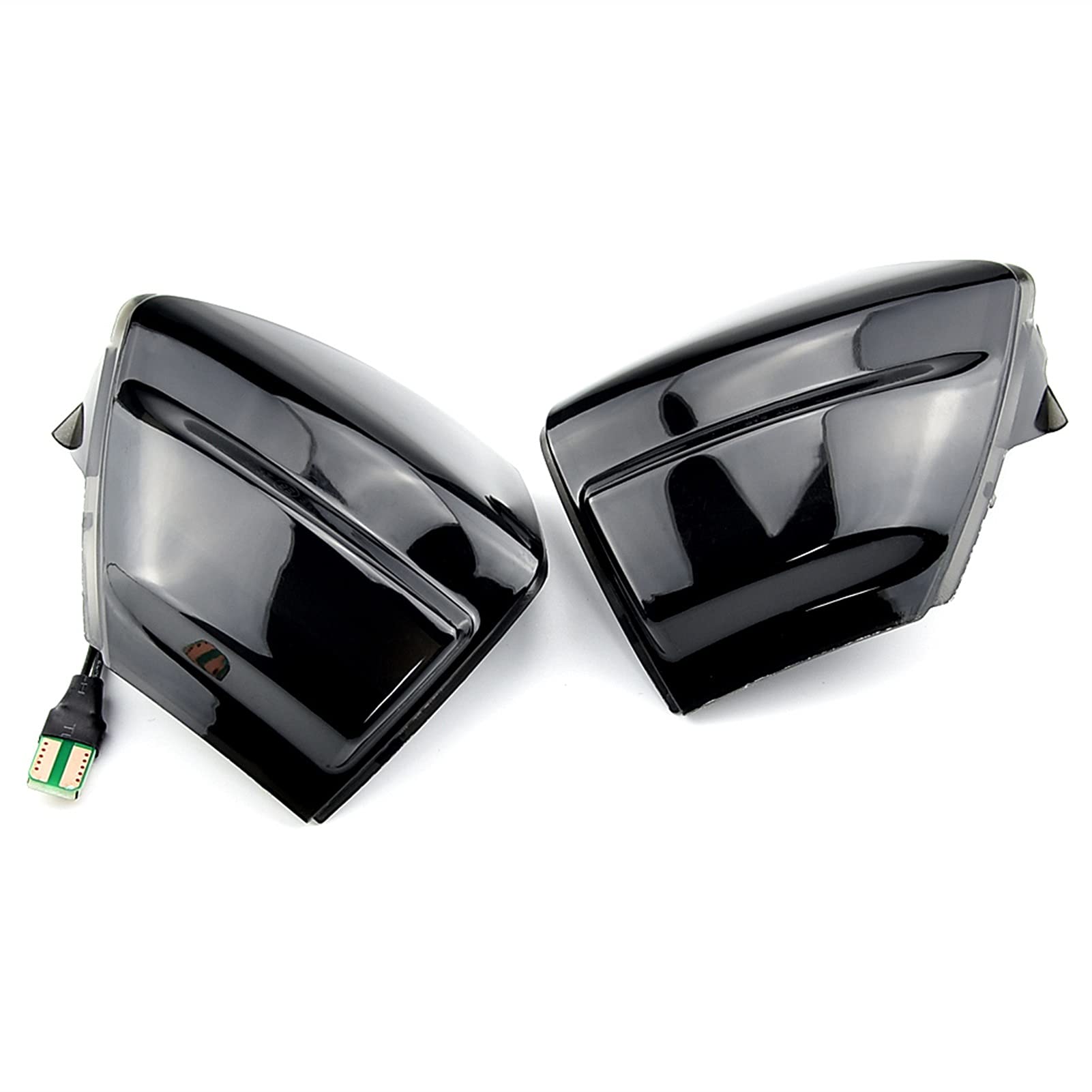 SeñAl Giro del Coche,Intermitentes Laterales Indicador Secuencial De Espejo Lateral Dinámico Blinker Light Uso Apto Para Ford S-MAX 2007-2014 C-MAX 2011-2019 KUGA C394 2008-2012