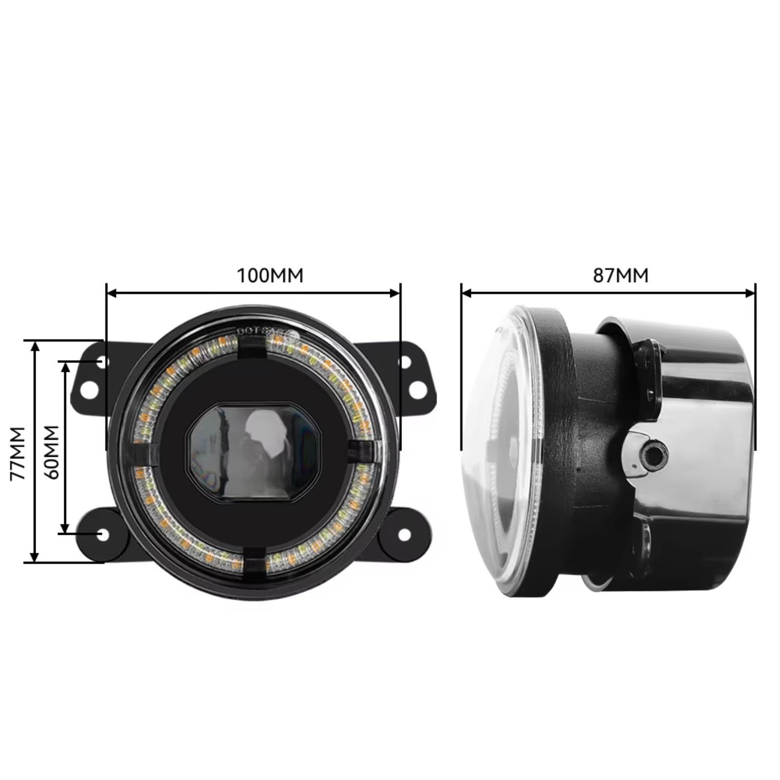 Gruppo ottico Compatibile Con Jeep Per Grand Per Cherokee 2011 2012 2013 Fendinebbia Di Guida Anteriori Fendinebbia Alogeni Posteriori Lampada Di Coda Fendinebbia Per Auto