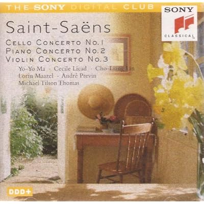 Saint-Sa&euml;ns: Cello, Piano and Violin Concertos