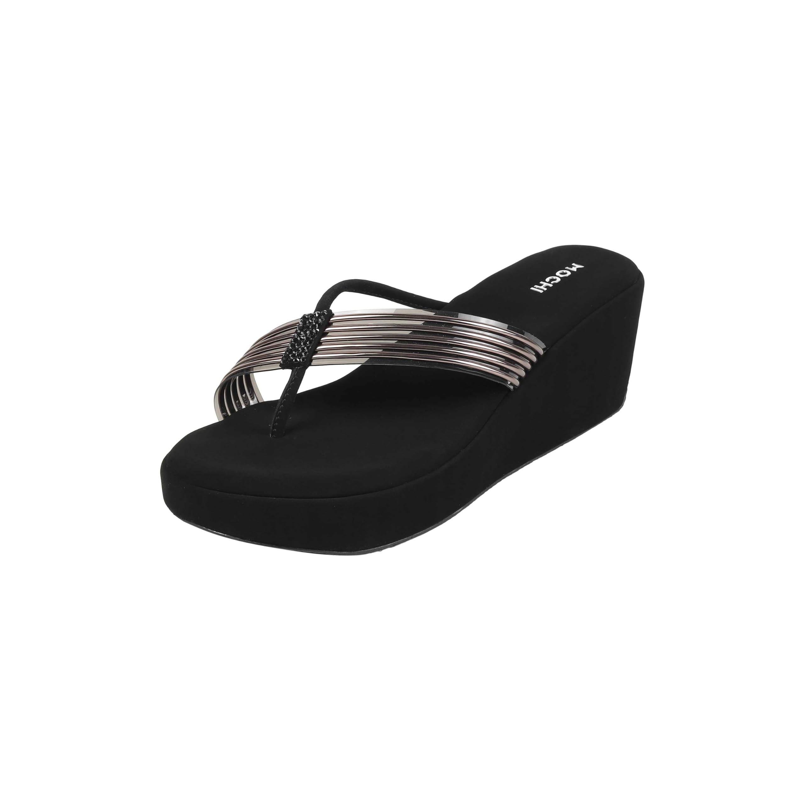 mochi Women's Open Casual - Slippers with Platforms-picture-28