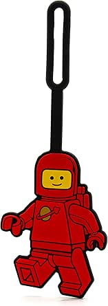 Amazon.com: LEGO Spaceman Silicone Bag Tag - Red (53498): Clothing ...
