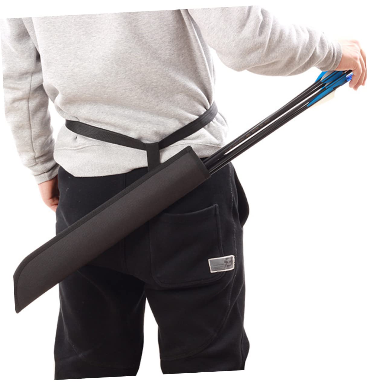 Happyyami Arrow Bag Compact Arrow Case Accessory Kids Bag Hunting Storage Canvas Material