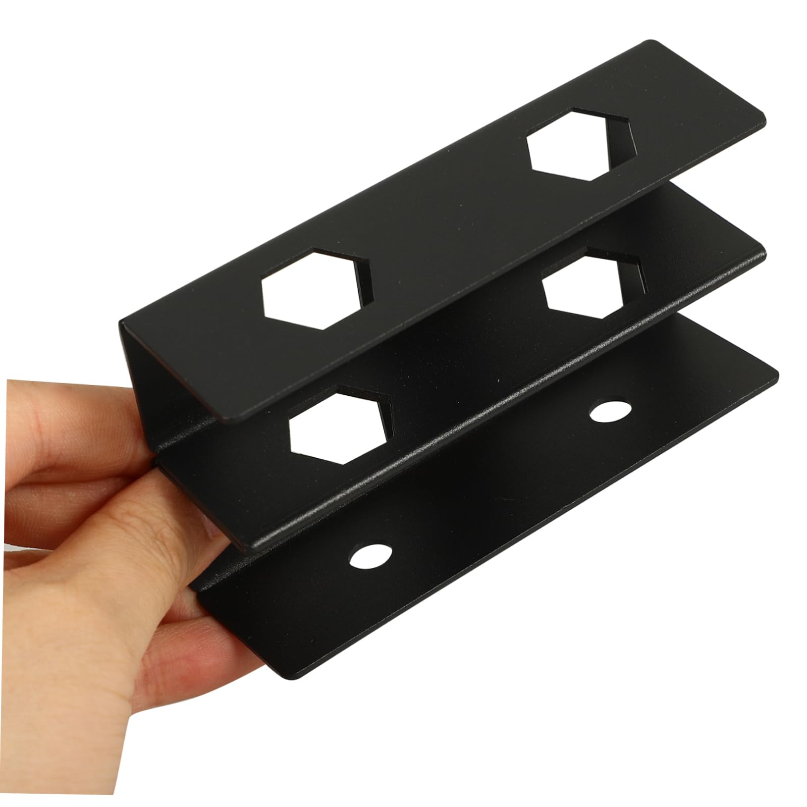ARTIBETTER 3 Juegos Soporte para portátil Debajo del Escritorio Titular de la computadora portátil Tubo de Subida Soportes para portátiles Soporte para Laptop Caucho Black
