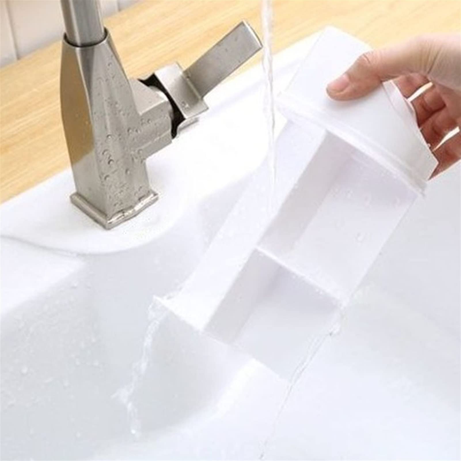 3 Set Keukengerei Rest Houder PP Plastic Desktop Koken Accessoires Organizer Lepel Spatel Rack Tafelblad Organisatie Tool Wit