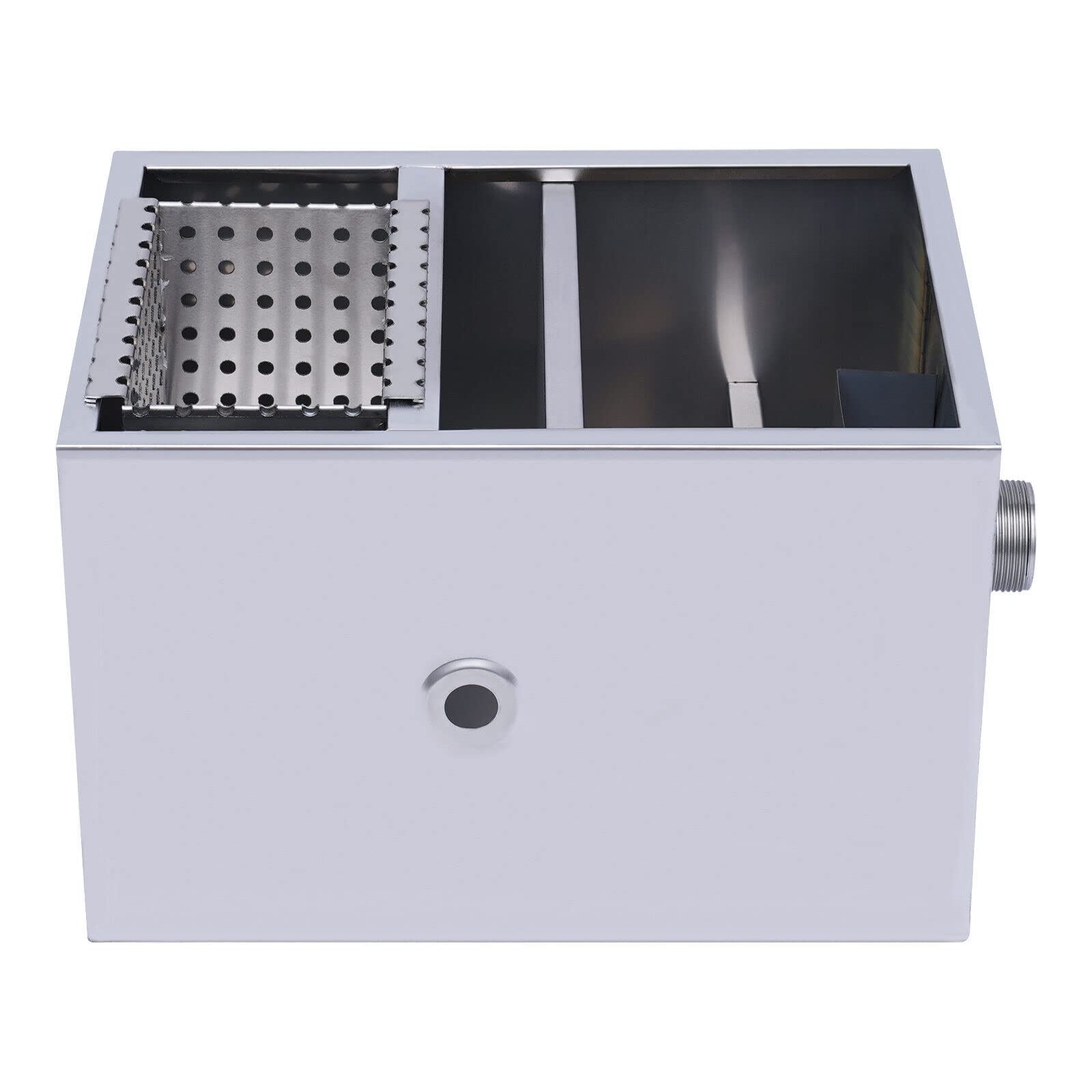 Interceptor comercial Trampa de Grasa de acero inoxidable Separador de aceite Profesional Separador de grasa cocina Aguas residuales Separador de grasa de Restaurante
