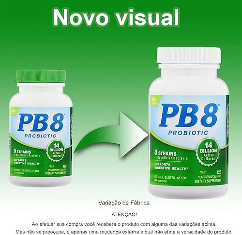 Miniatura 2 de Nutrition Now Pb8 Acidophilus Veg, cápsula, 120 unidades