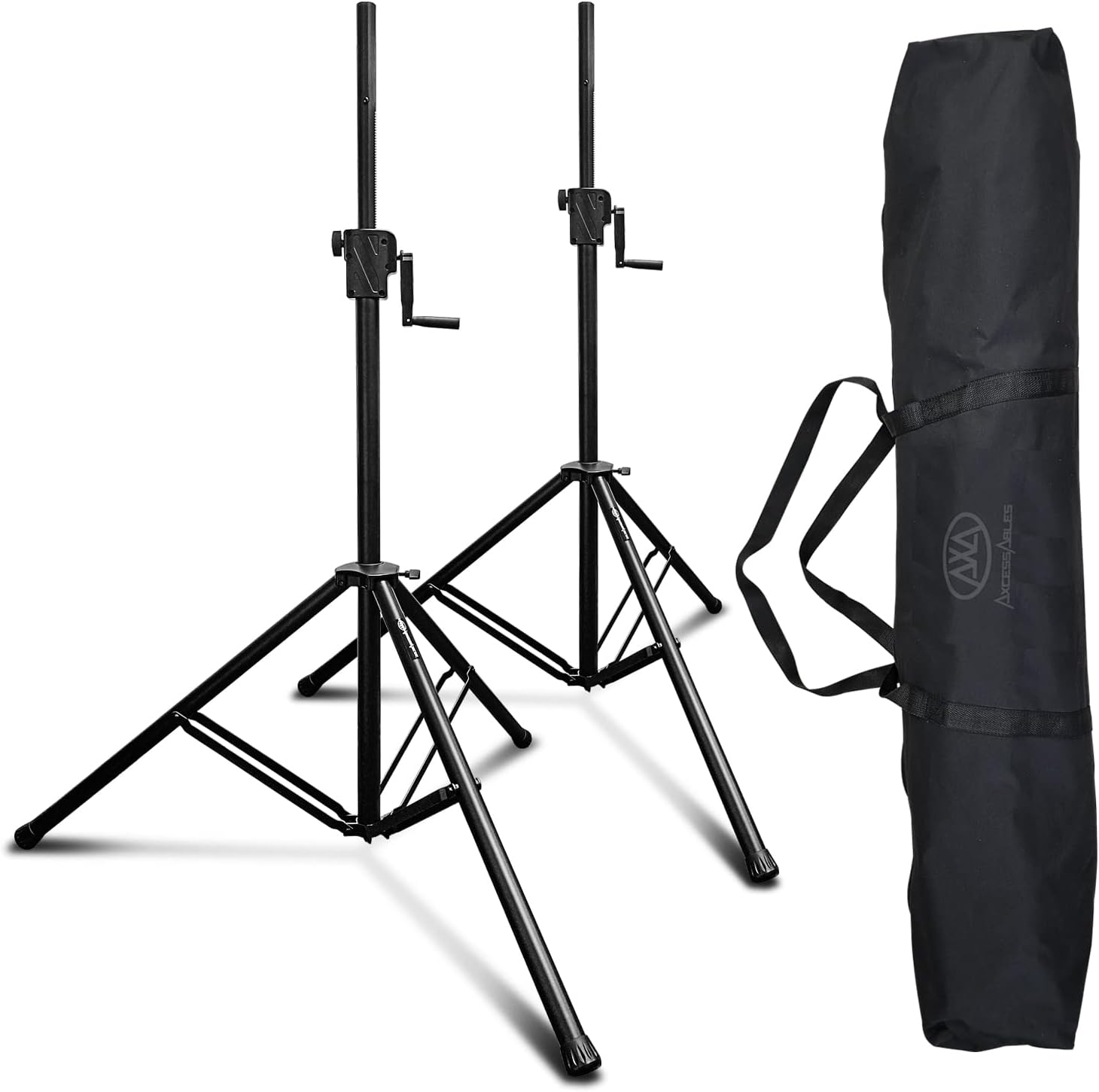 On Stage SS8800B Plus Power Crank Up Spkr Stand Musical Instruments