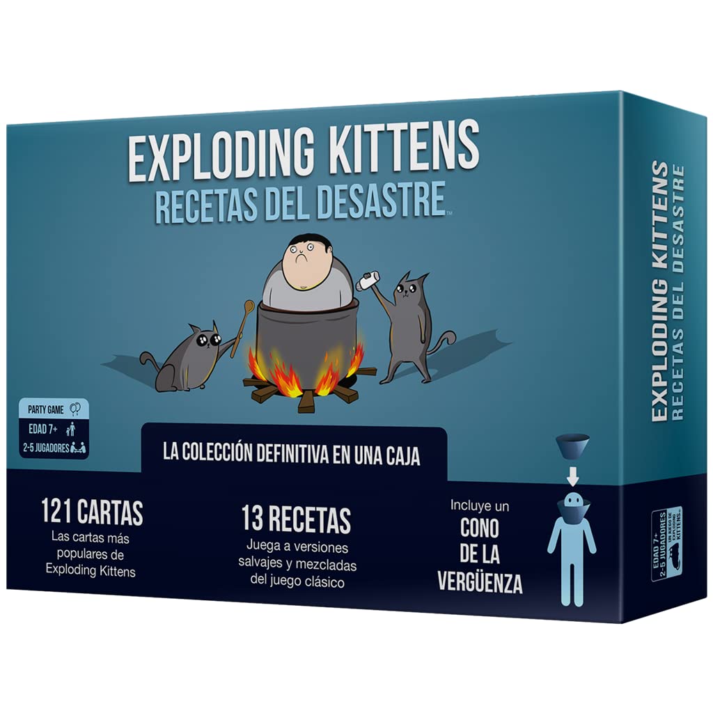 Exploding Kittens: La Caja Definitiva de Diversión Familiar