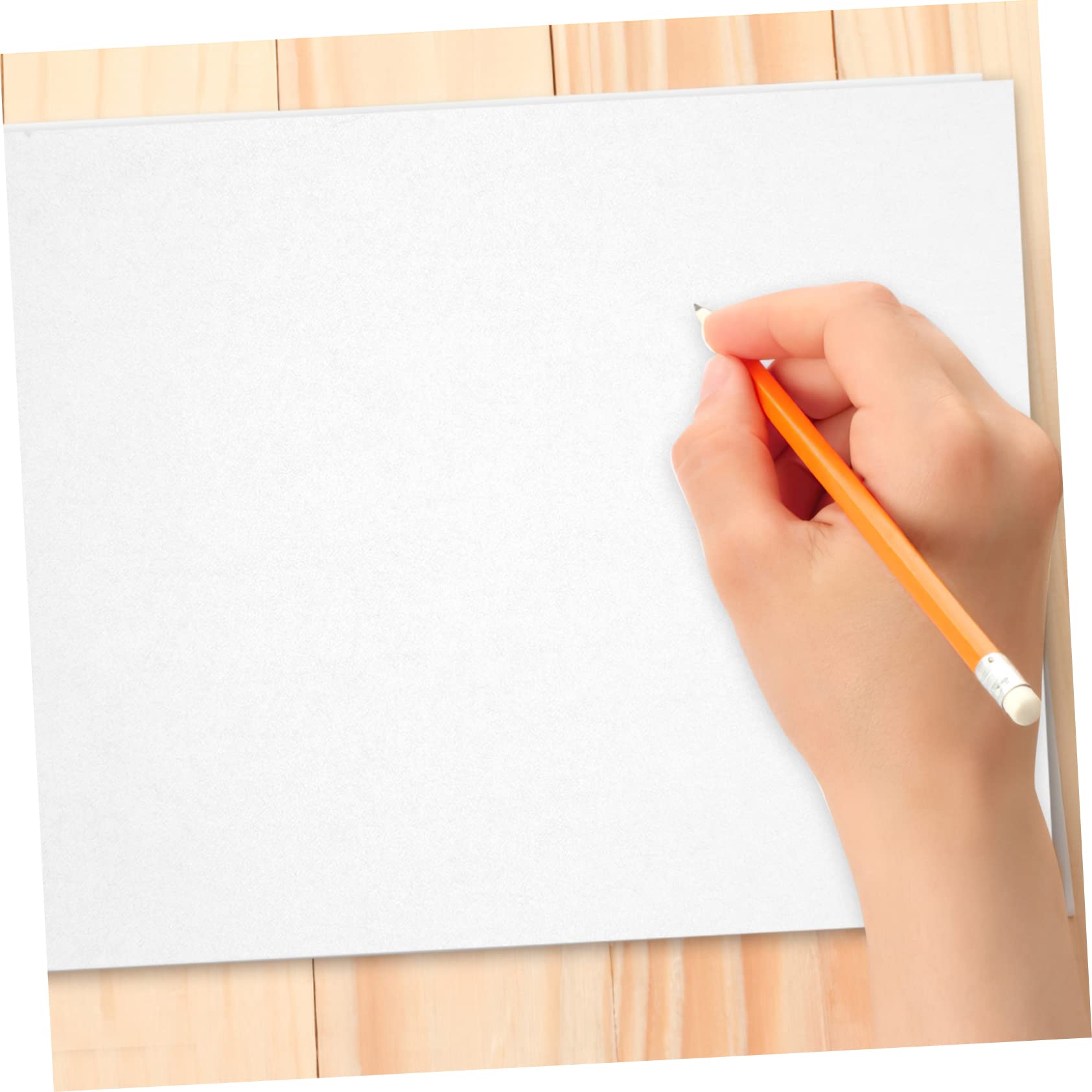 LALAFINA Tracing Paper Roll Yellow White 100 Sheets Sketch Paper for Calligraphy Writing Drawing Handwriting