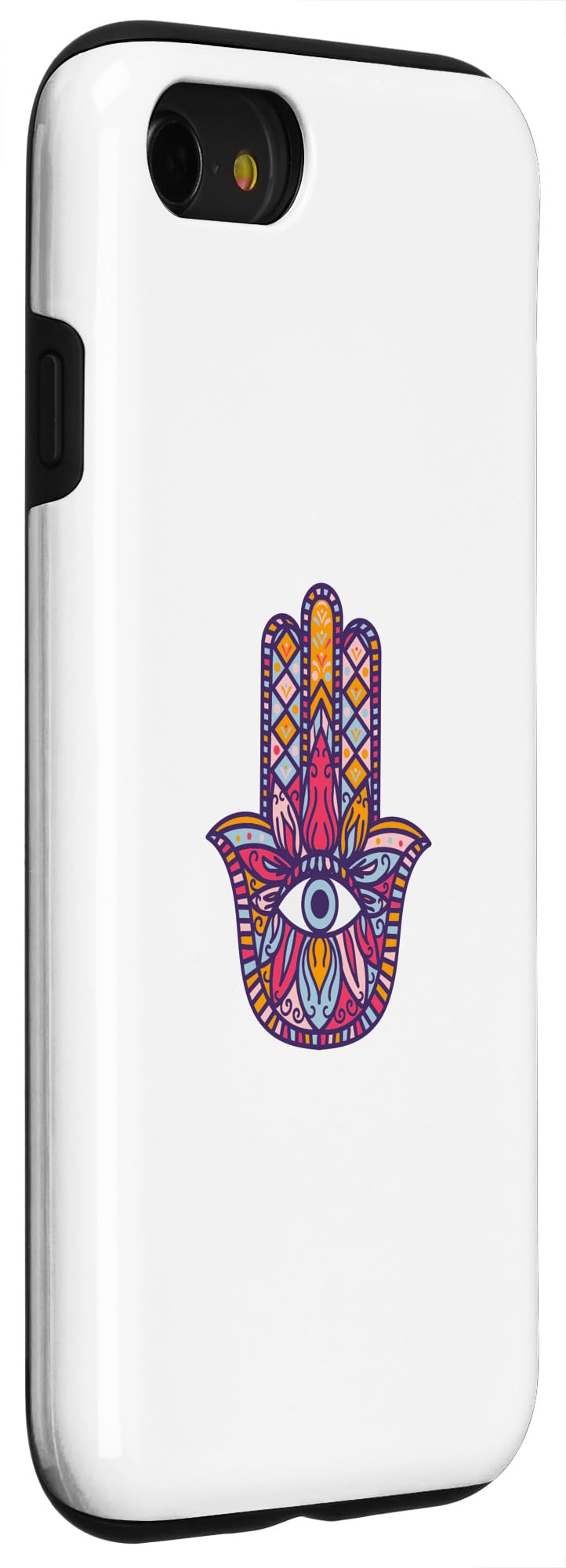 iPhone SE (2020) / 7 / 8 Hands of Fatima Evil Eye Protection Spiritual Symbol Hamsa Case - Image 3
