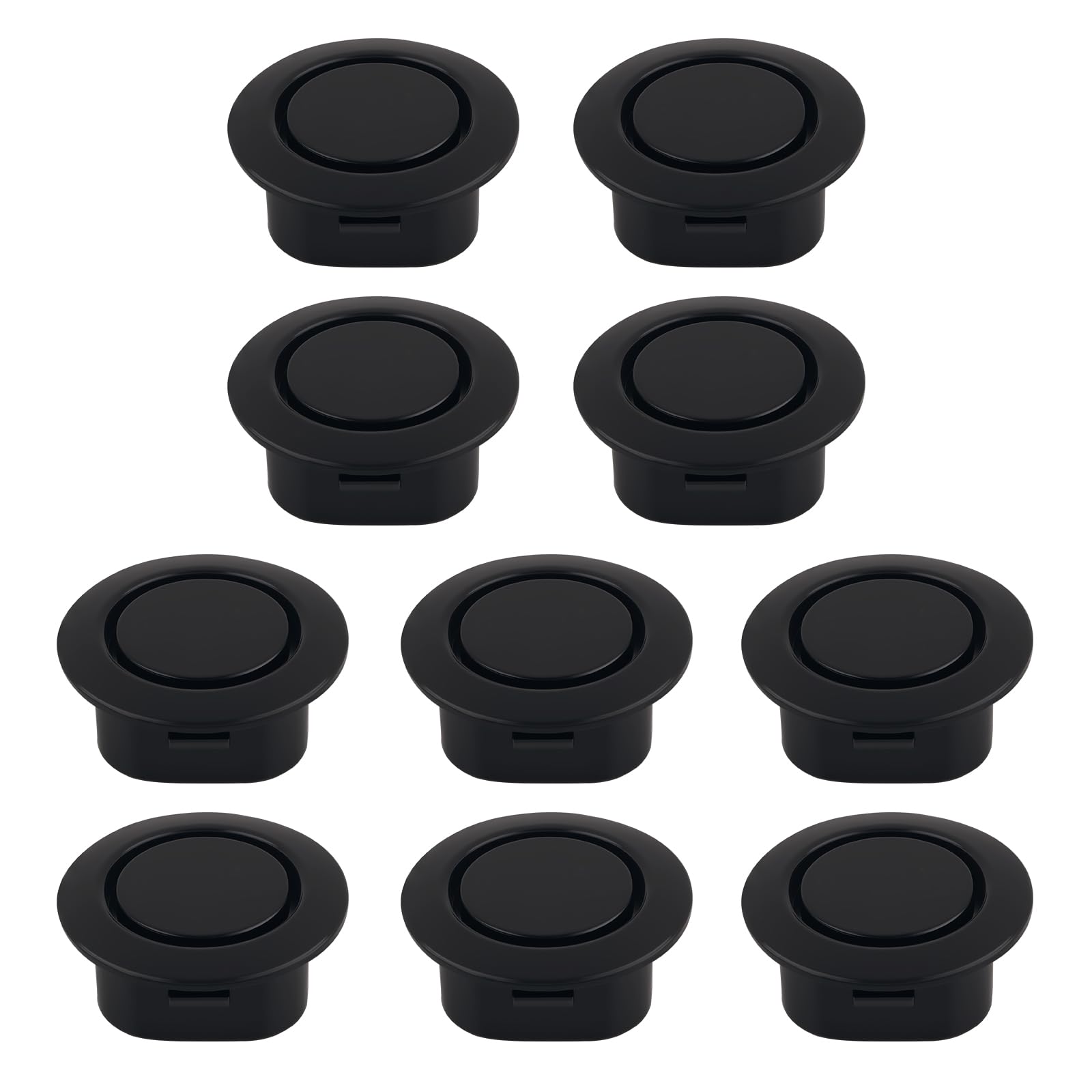 10PCS Car Bumper Hole Plugs Cover for Parking Sensor Radar Holes,Durable Car Bumper Plugs Cover for Radar Holes to Avoid Water/Dust,Practical Automotive Bumpers Plastic Plug Covers