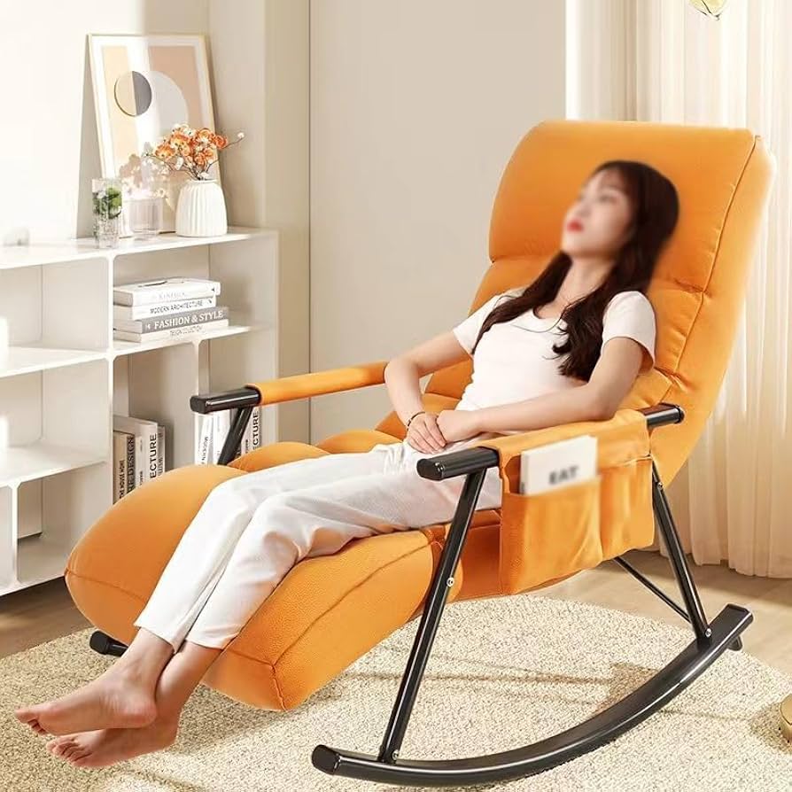 新品 KAIHAOWIN ロッキングチェア 室内 リクライニングチェア