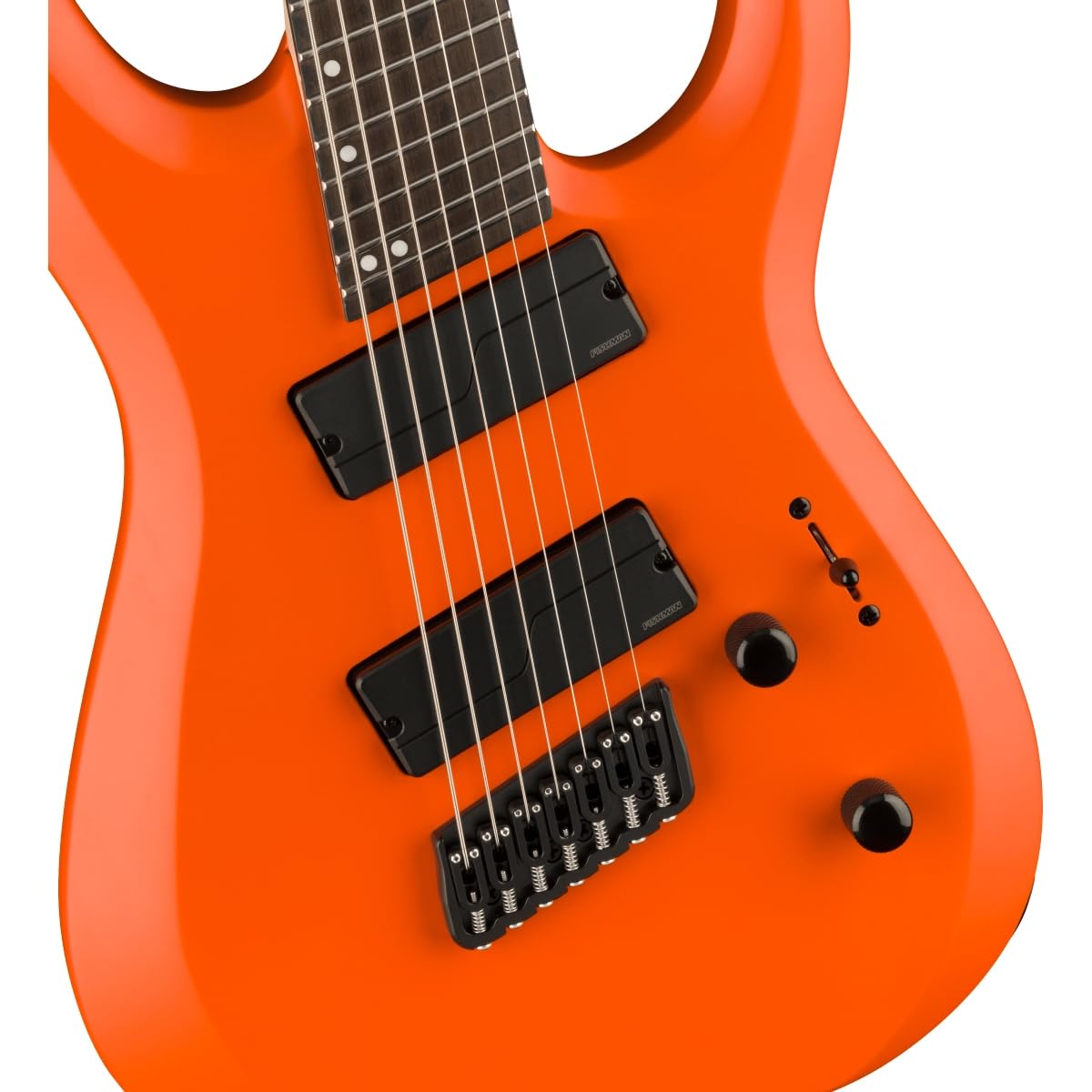 エレキギター orange Amazon.com: Jackson Pro Plus Series DK Modern HT7 MS 7-string