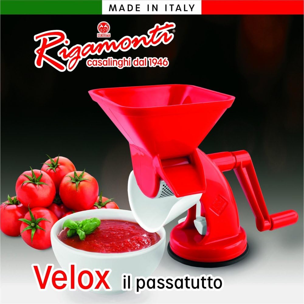 Rigamonti Passatutto, Corpo in Polipropilene (PP), Rosso, 22.5 x 18.5 x 25 cm