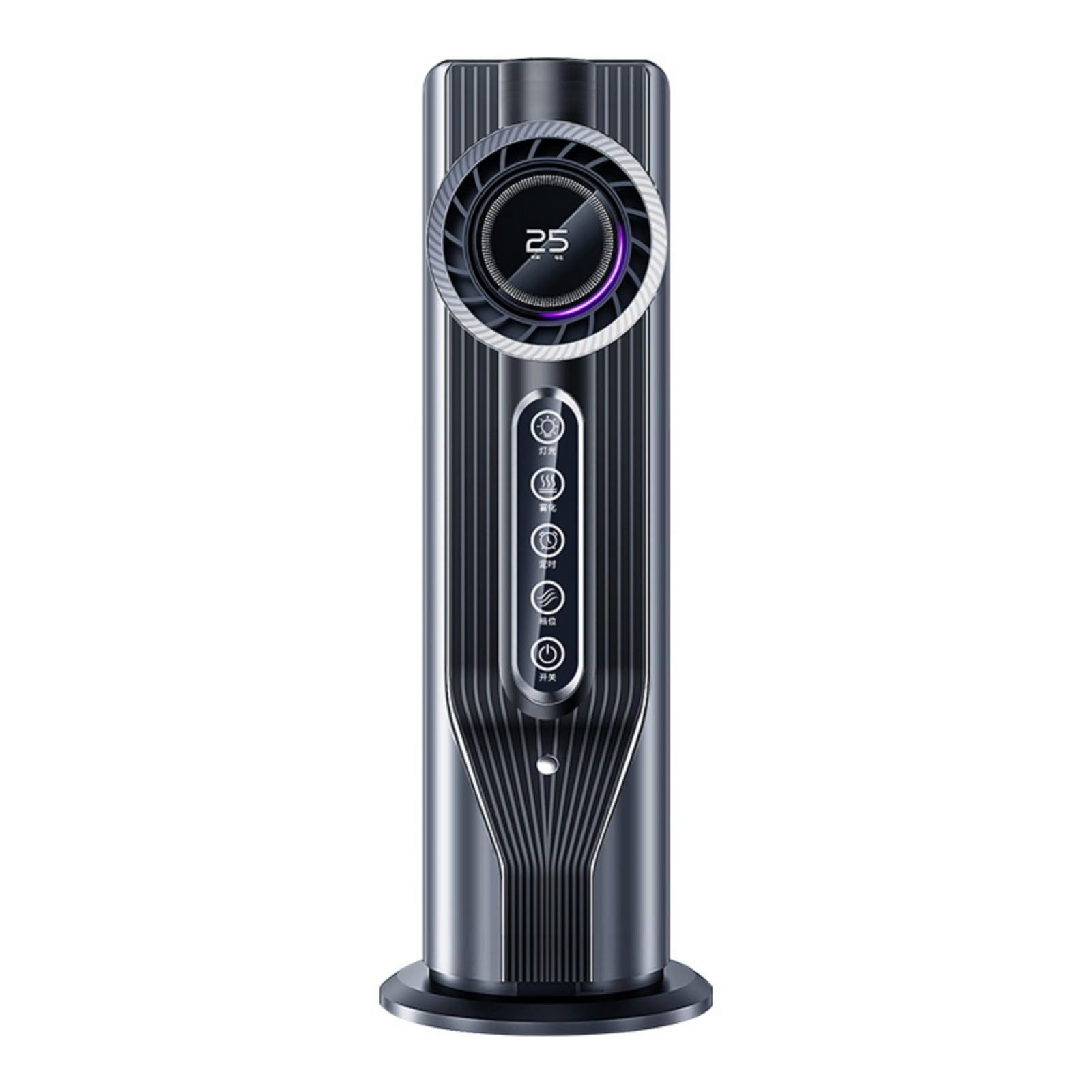 Kalttoy Portable Air Cooling Fan with 6 Speed & 6H Timer, USB Desktop Radiator for Bedroom, Desk, Outdoor Use Water Cooling Desk Fan