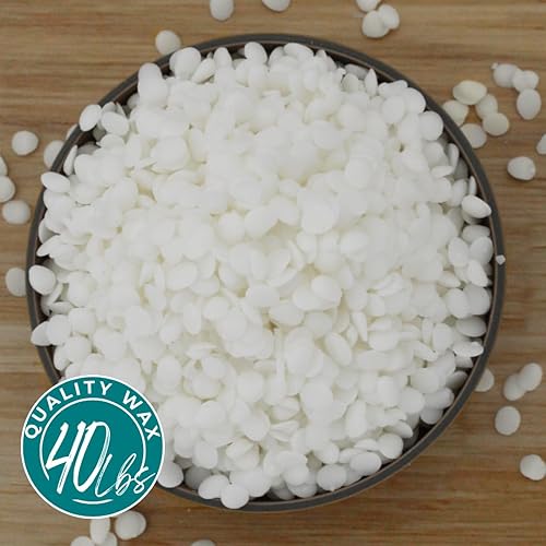 Miniatura 8 de Direct Candle Supply - Copos de mezcla de soja de coco - Mezcla cremosa para una alta carga de fragancia (10 lb)