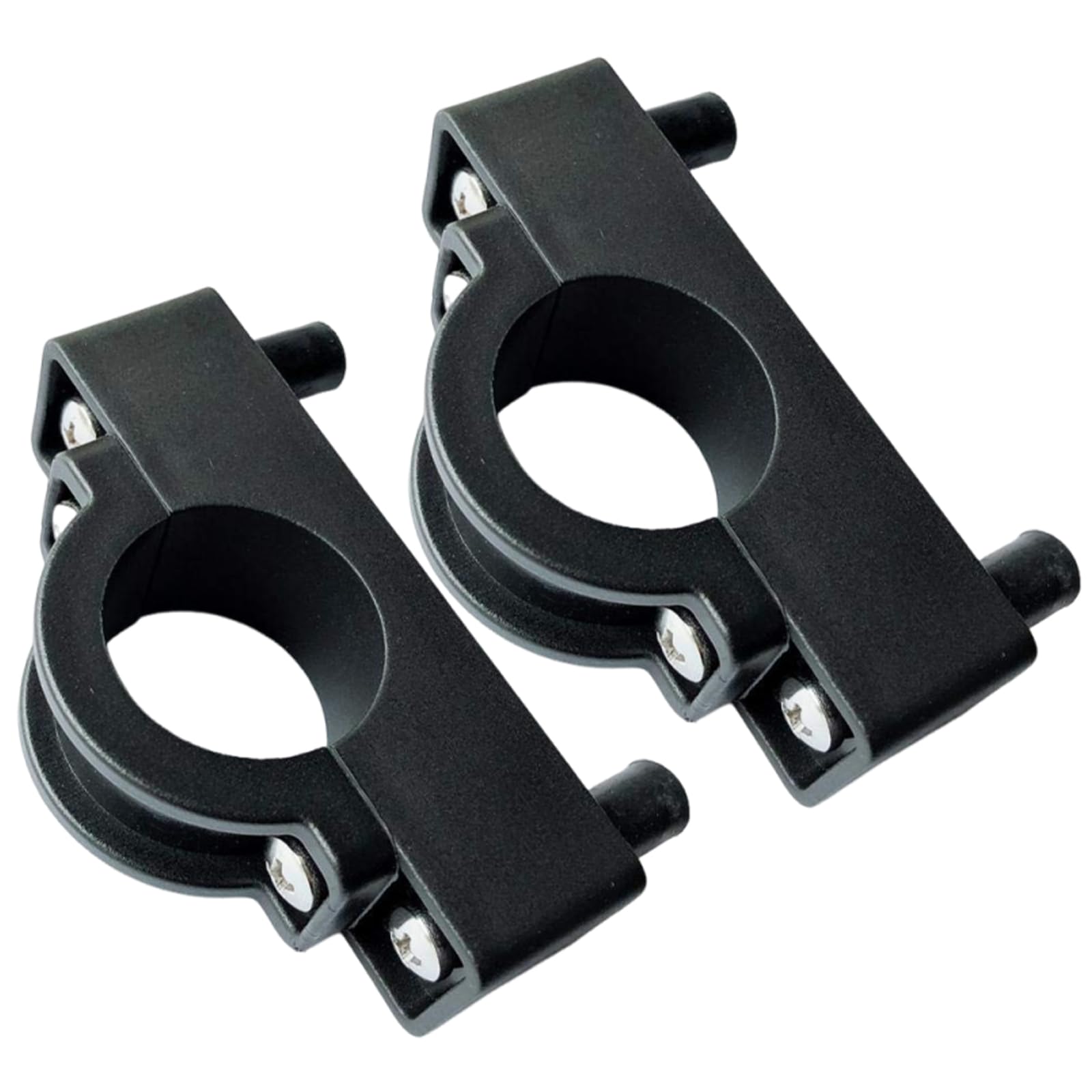 TFAOYS 2Pcs Kayaks Stabilizers Stand Clip Mount Clamps Mounting Holder Outrigger Mounts Holder Poles Clip Easy to Installation Kayaks Canoes Standing Float Stabilizers