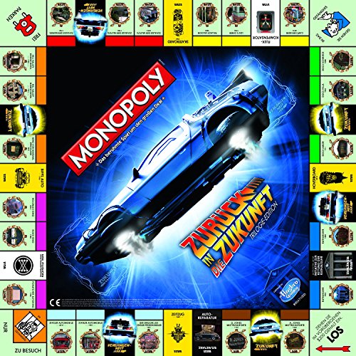 Monopoly Zurück in die Zukunft - Gesellschaftsspiel für Erwachsene und Kinder in der Special Edition | Das beliebte… – Bild 4