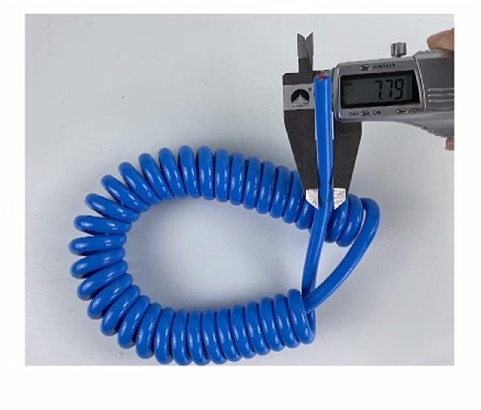 Spiralny przedłużacz zasilający z PVC | Rozciągnięcie 1-18 m Pogoda na zewnątrz.: Spiralny przedłużacz zasilający(Stretch 5 meter)