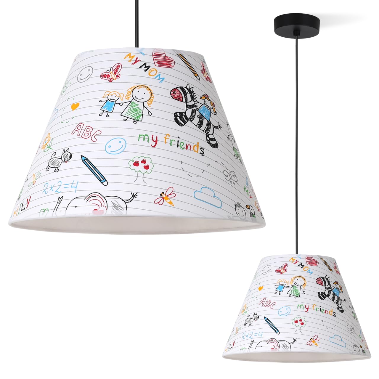 Lampe Wisz CA suspendue pour une chambre d'enfant moderne