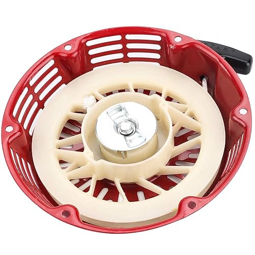 Vista 7 de Conjunto de arranque de retroceso rojo para EB5000X EB6500X EM5000S EM5000SX EM5000X Generador GX340 GX390 GX610 GX620 11HP 13HP 18HP 20HP Motores