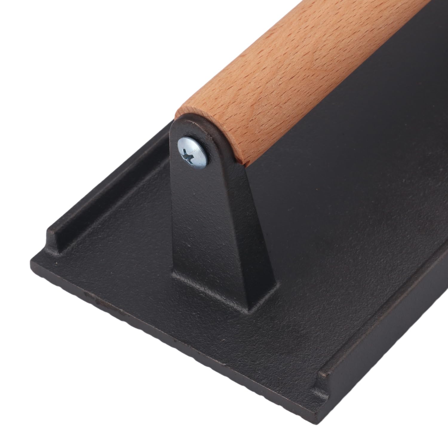 Pressini Per Hamburger In Ghisa - Set Con Manici In Legno Per Griglia E Cucina - Foto 6