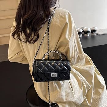 ハンドバッグ ALEXA HANDBAG Amazon.co.jp: 女性カバン のある小香風の菱格チェーンバッグ