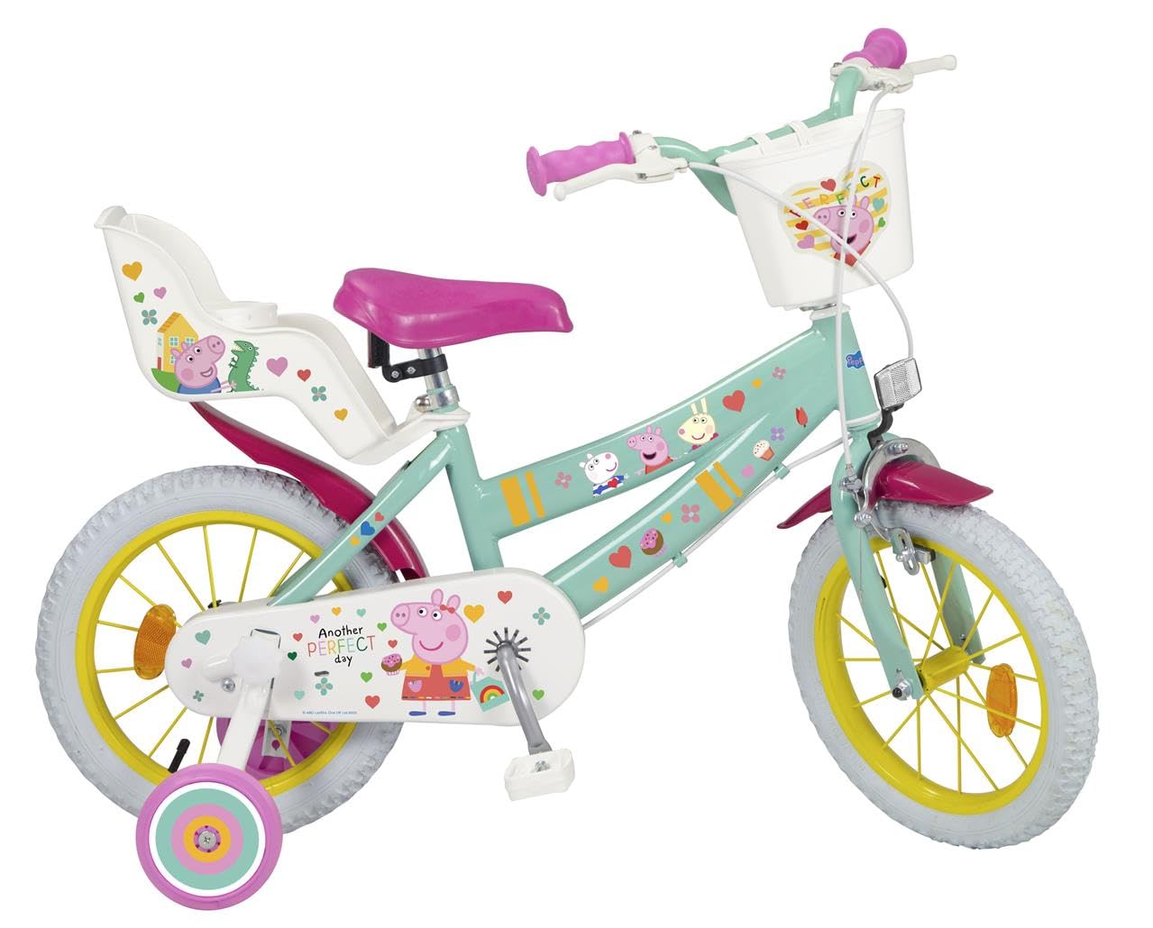 Bicicleta 14" Peppa Pig 4/6 años
