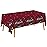 Gatherfun Graduation Tablecloths Graduation Party Table Decorations Waterproof Plastic Rectangular Disposable Table Cover for Congrats Grad Party Supplies 3PCS 54x108 Inch, Maroon