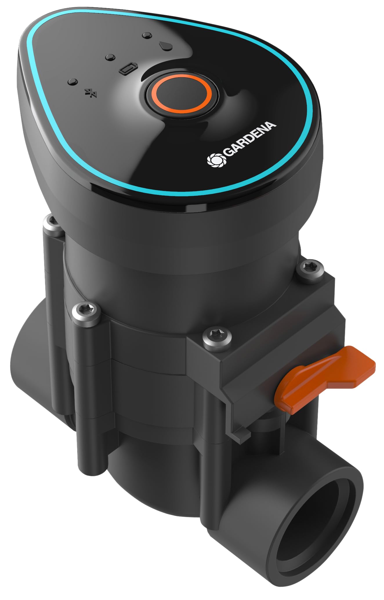 Gardena Válvula de riego Bluetooth de 9 V: control de riego programable con Bluetooth, alcance de hasta 10 m, 6 horarios independientes (01285-20)